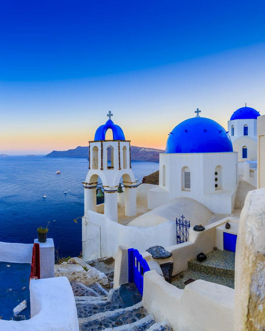 Santorini Greece Oia Sunset Wall Decal
