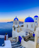Santorini Greece Oia Sunset Wall Decal