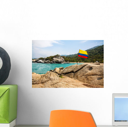 Maravilloso Parque Nacional Tayrona Rocks Wall Decal