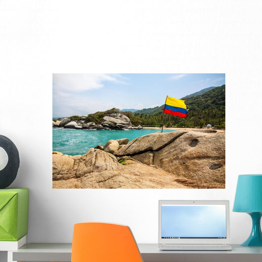 Maravilloso Parque Nacional Tayrona Rocks Wall Decal