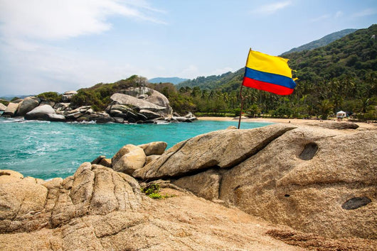 Maravilloso Parque Nacional Tayrona Rocks Wall Decal