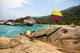 Maravilloso Parque Nacional Tayrona Rocks Wall Decal