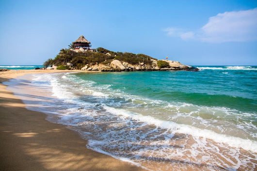 Maravilloso Parque Nacional Tayrona and Beachside Hut Wall Decal