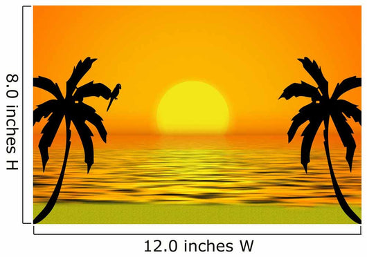 Sunset Wall Decal