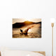 Silhouette Water Skier Wall Decal