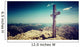 Summit Cross and Mountain Wall Decal