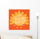 Happy Thanksgiving Day Vector Wall Decal