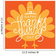 Happy Thanksgiving Day Vector Wall Decal