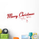 Merry Christmas Wall Decal