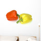 Deux Poivrons Un Orange Wall Decal