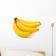 Bunch Bananas White Wall Decal