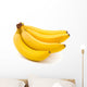 Bunch Bananas White Wall Decal