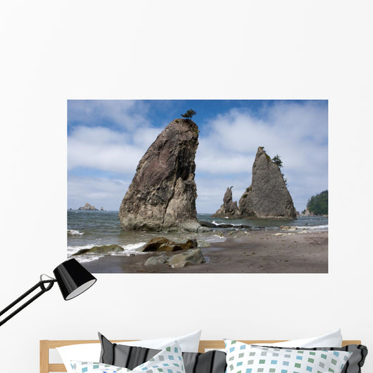 Rialto Beach Olympic National Wall Decal