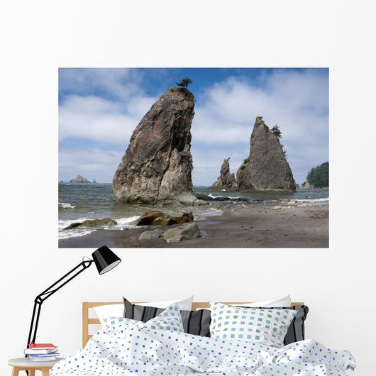 Rialto Beach Olympic National Wall Decal