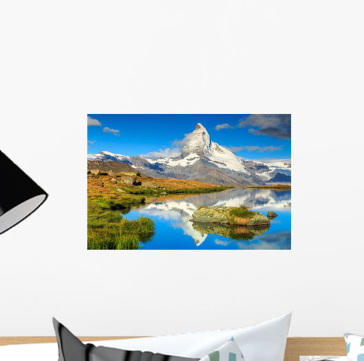 Famous Matterhorn Mountain Peak Wall Decal