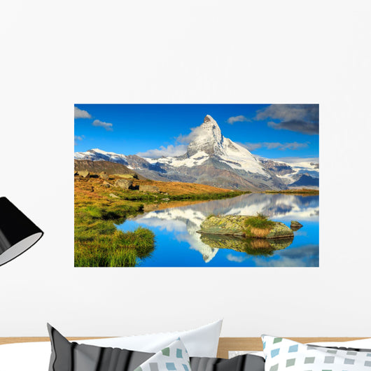 Famous Matterhorn Mountain Peak Wall Decal