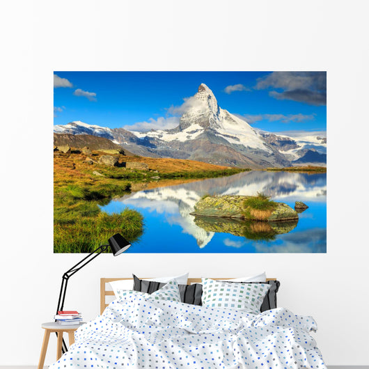 Famous Matterhorn Mountain Peak Wall Decal