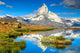Famous Matterhorn Mountain Peak Wall Decal