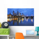 Skyline Melbourne Australia across Wall Decal