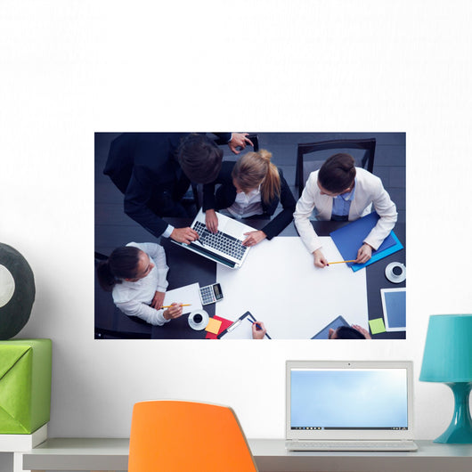 Meeting Business People Wall Decal