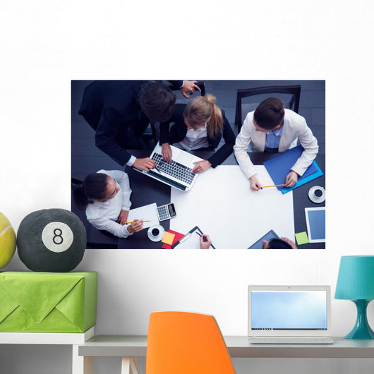 Meeting Business People Wall Decal