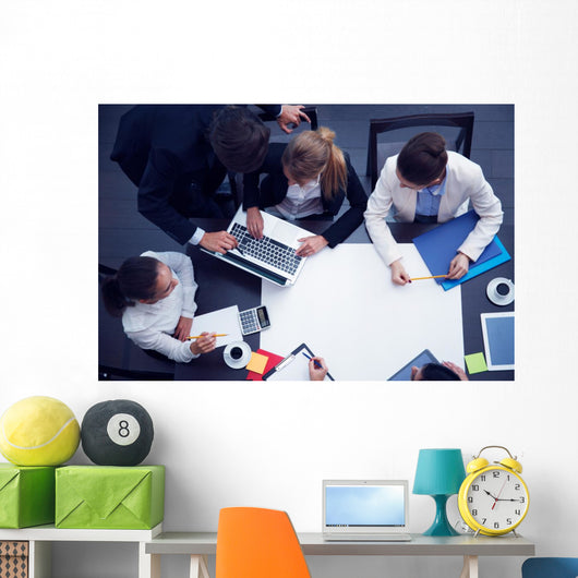 Meeting Business People Wall Decal