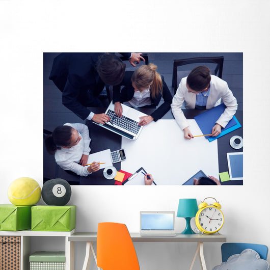 Meeting Business People Wall Decal