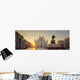 Italian Sunrise Milan Cathedral Wall Decal Panoramic Wall Decal