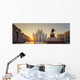 Italian Sunrise Milan Cathedral Wall Decal Panoramic Wall Decal