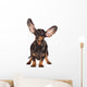 Funny Dachshund Dog Wall Decal
