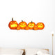 Halloween Jack-o-lantern Pumpkins Wall Decal
