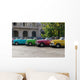 Havana Cuba Colored Taxis Wall Decal