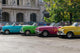 Havana Cuba Colored Taxis Wall Decal