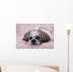 Shih Tzu Puppy Wall Decal