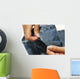 Sewing Jeans Wall Decal