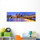Skyline Portland Oregon Night Wall Decal