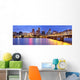 Skyline Portland Oregon Night Wall Decal