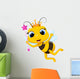 Cute Queen Bee Wall Decal