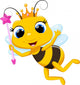 Cute Queen Bee Wall Decal