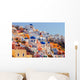 Oia Cityscape Santorini Wall Decal