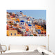 Oia Cityscape Santorini Wall Decal