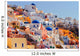 Oia Cityscape Santorini Wall Decal