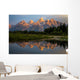 Grand Teton National Park Evening Wall Decal