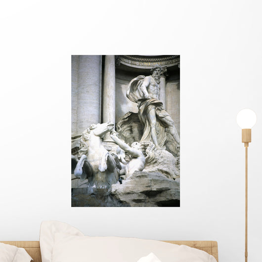 Trevi Fountain Wall Decal