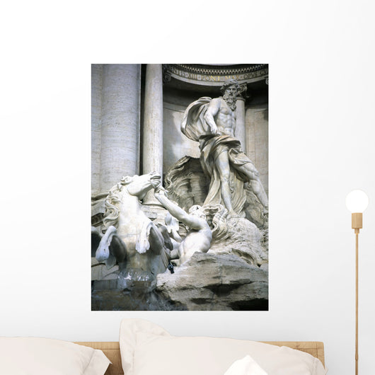 Trevi Fountain Wall Decal
