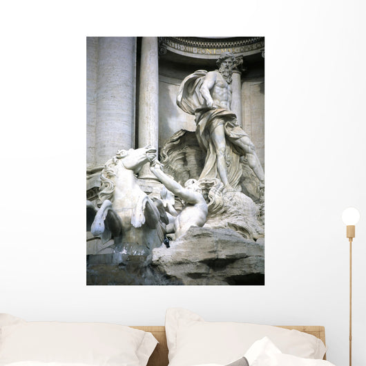 Trevi Fountain Wall Decal