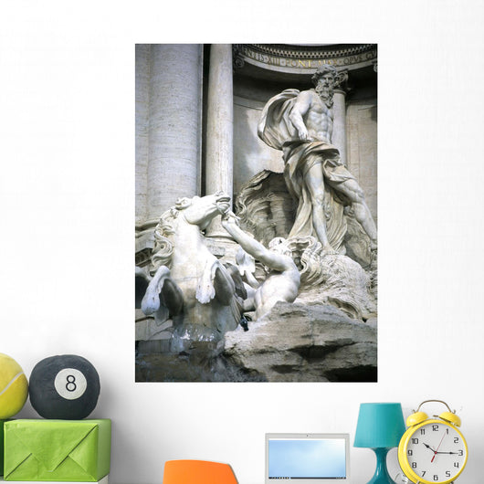Trevi Fountain Wall Decal