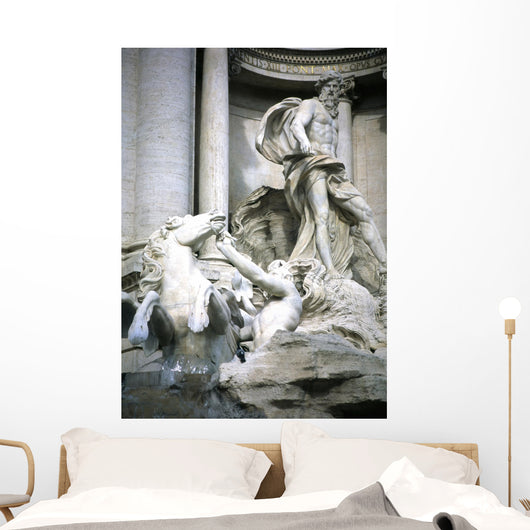 Trevi Fountain Wall Decal