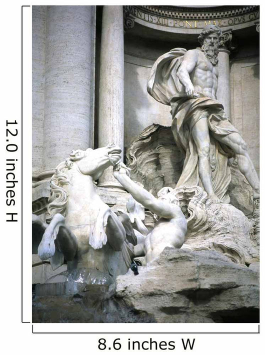 Trevi Fountain Wall Decal