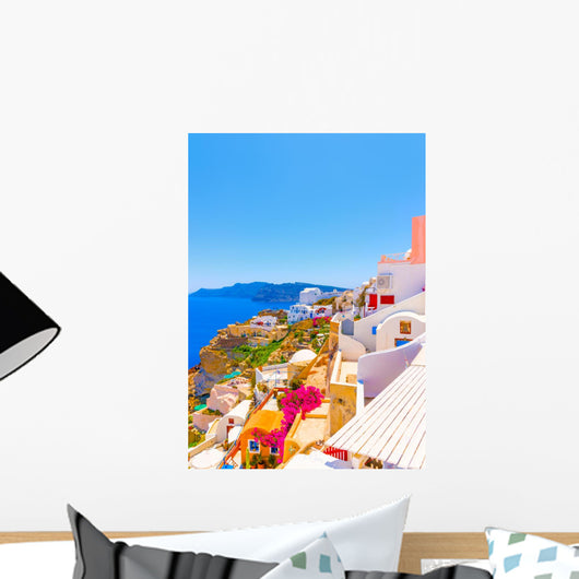 To Sea from Oia Wall Decal